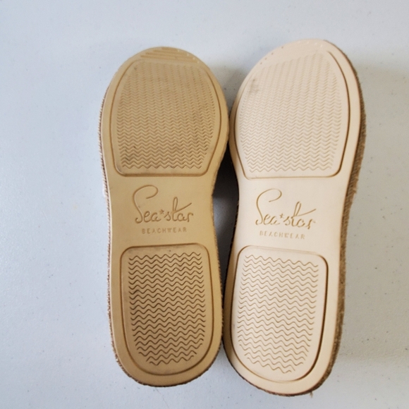 Sea Star Beachwear Mariner Beachcomber Espadrille Women's Size 11 White Slip-on - Picture 8 of 13
